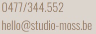 Studio m.o.s.s. contact